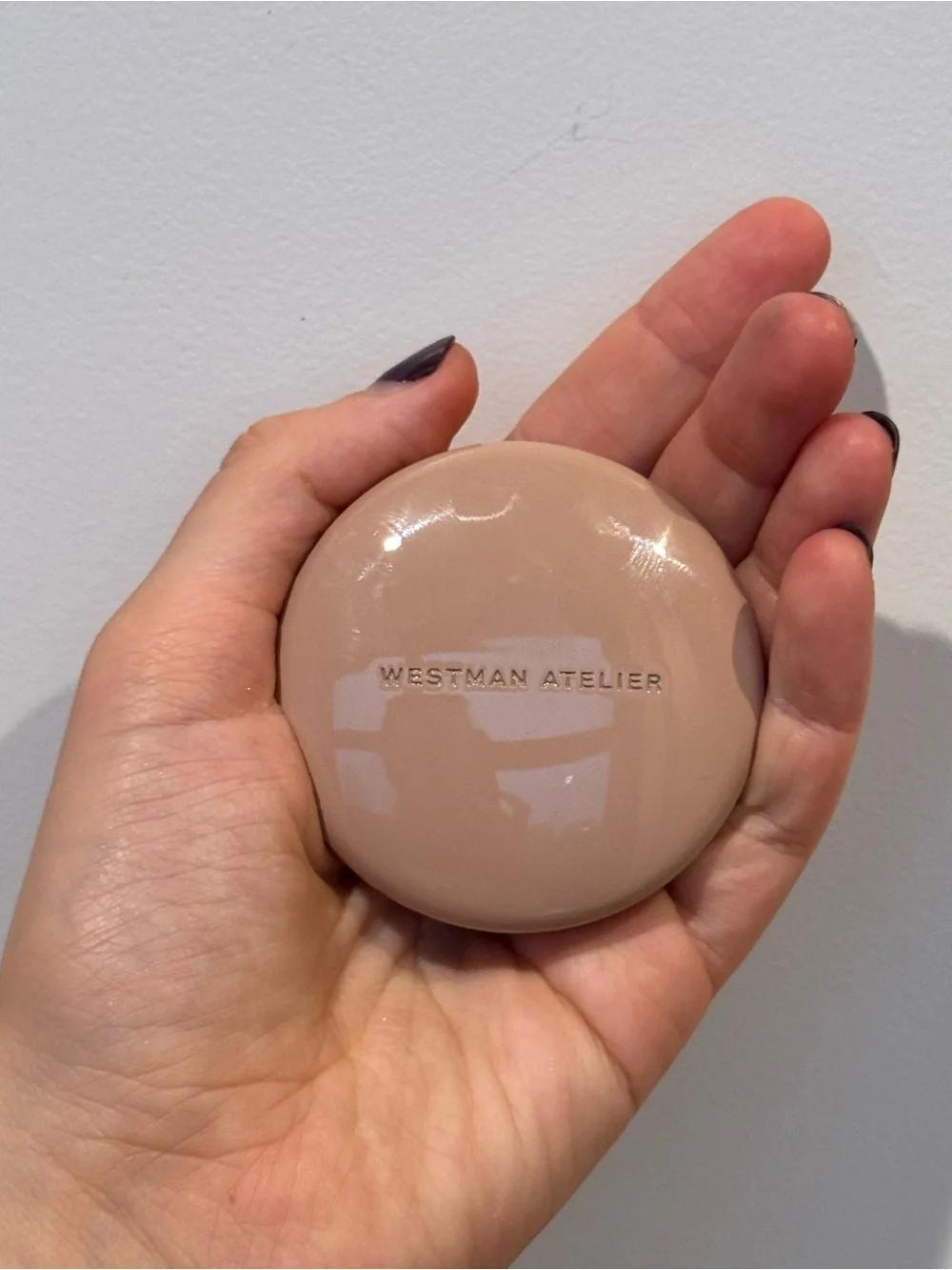 Westman Atelier Multitone Pink & Peach Striped Baked Blush